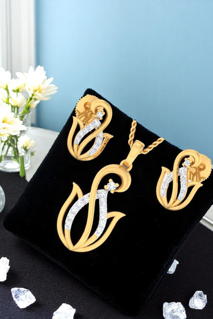 Pendant Set | Tulyn Twist Set | Sterling Silver