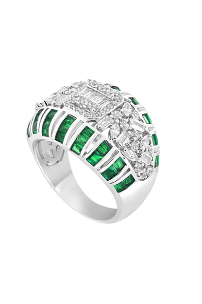 Ring | Blue Radiance Diamante