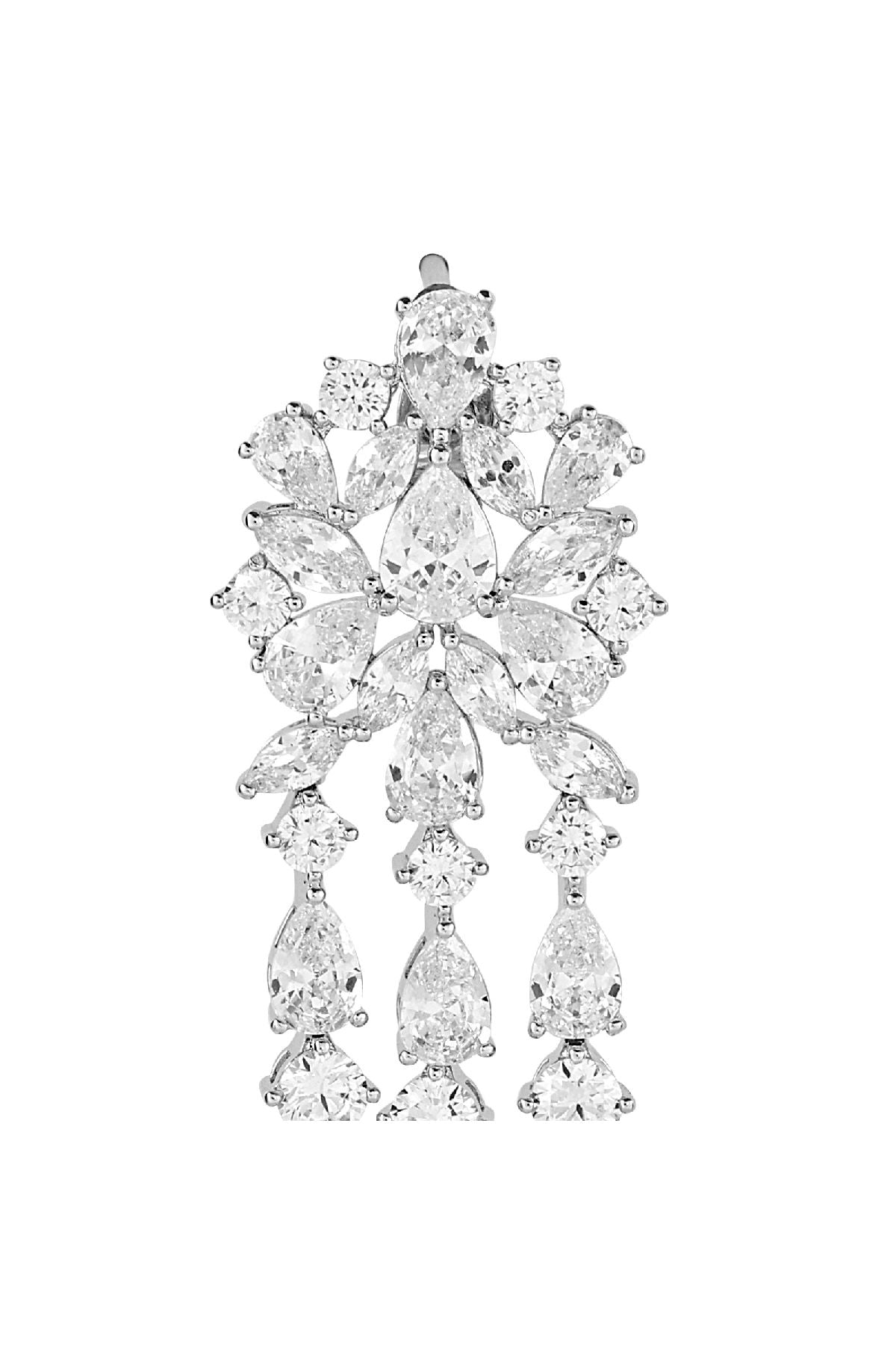 Necklace Set | Cascading Brilliance Diamante Set