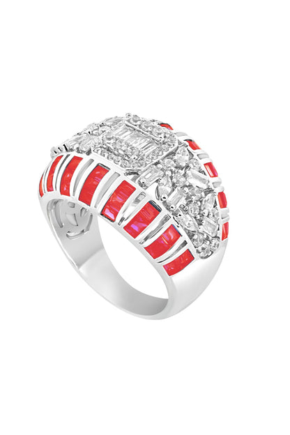 Ring | Blue Radiance Diamante