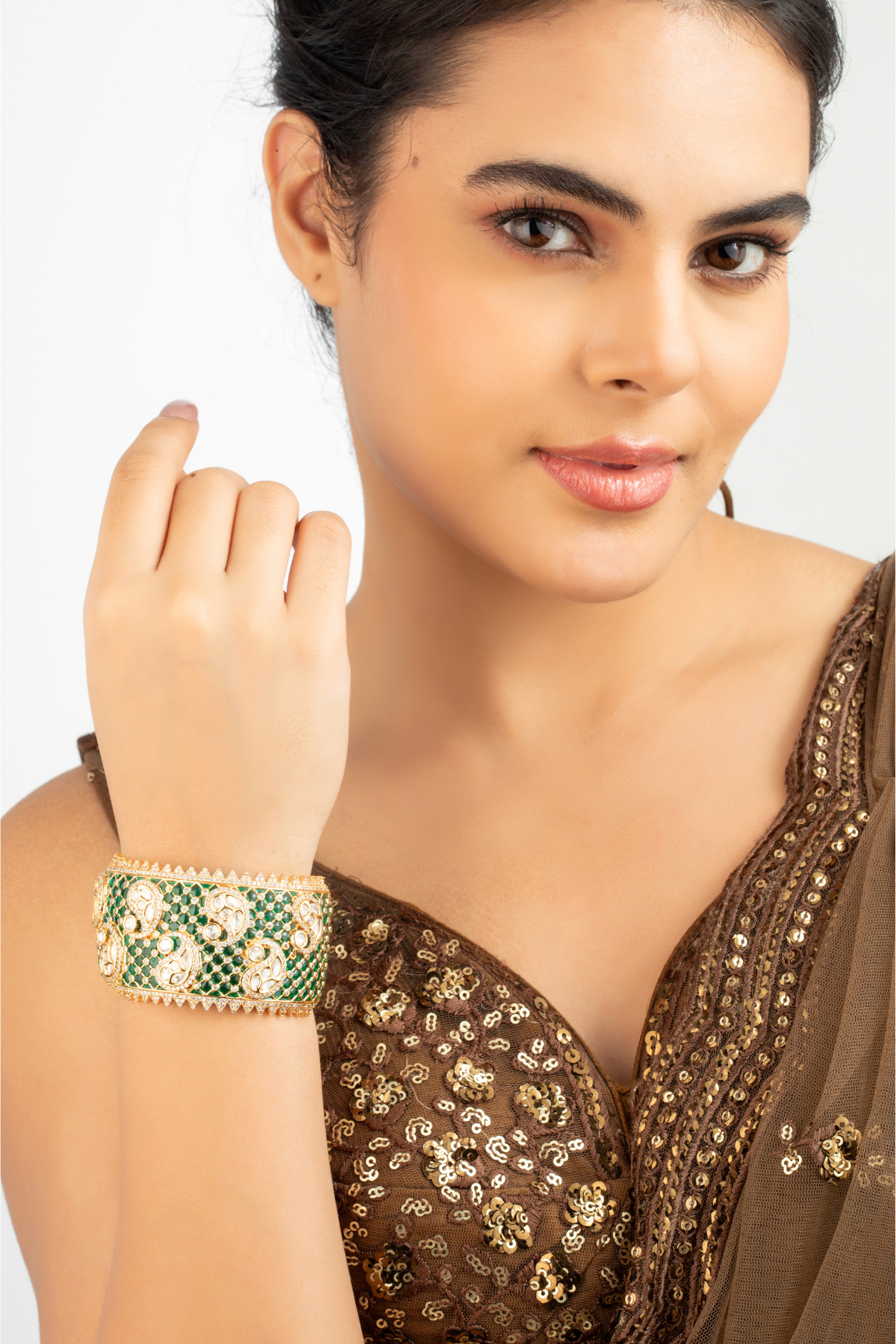 Emerald Enchant Adjustable Bracelet