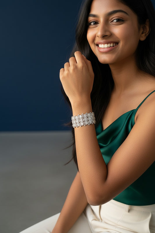 Bracelet | Citrine Lattice Luxe Bracelet