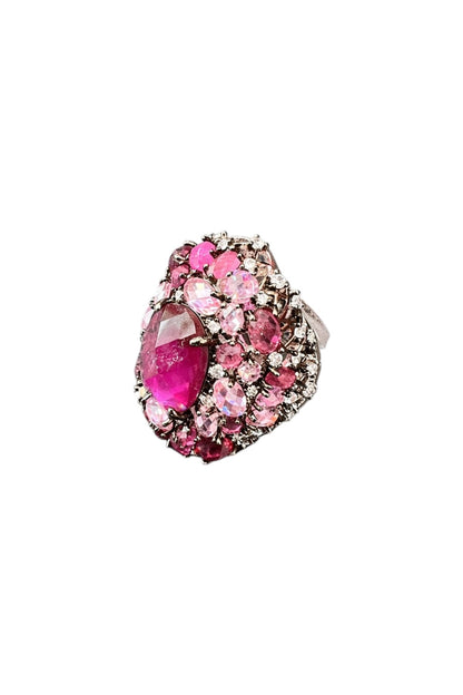 Ring | Rosé Bloom Statement Ring